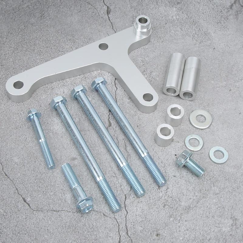 Truck Alternator Bracket Kit Low Mount CNC Accessory Fits For LSX LS1 LS2 LS3