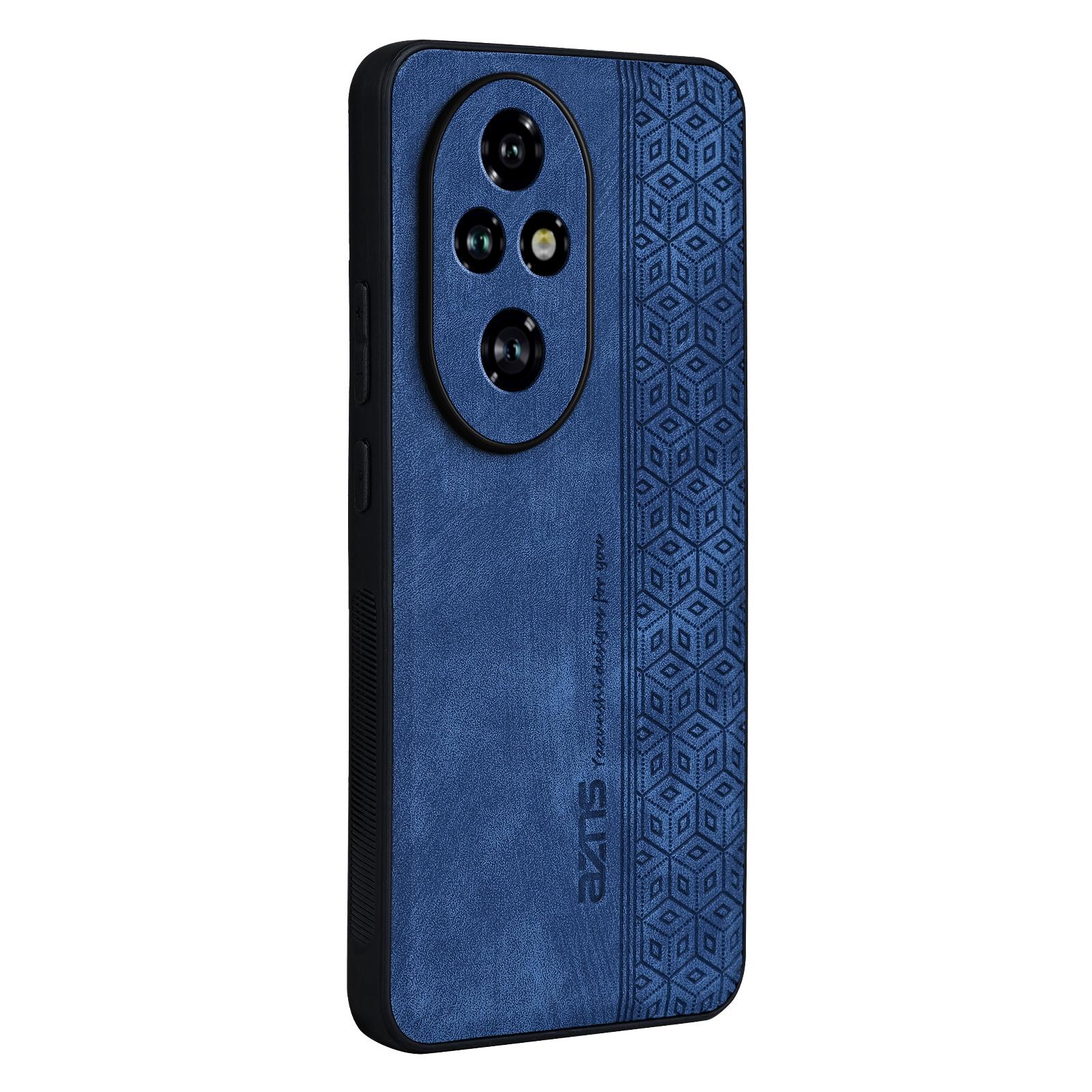 

AZNS Противоударный чехол для Honor 200 5G Защита от падений PU+TPU Чехол для телефона C
