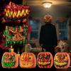 Halloween-Kürbis-Dekoration beidseitig -O- Gesicht für Party-Requisiten und Heimdekoration