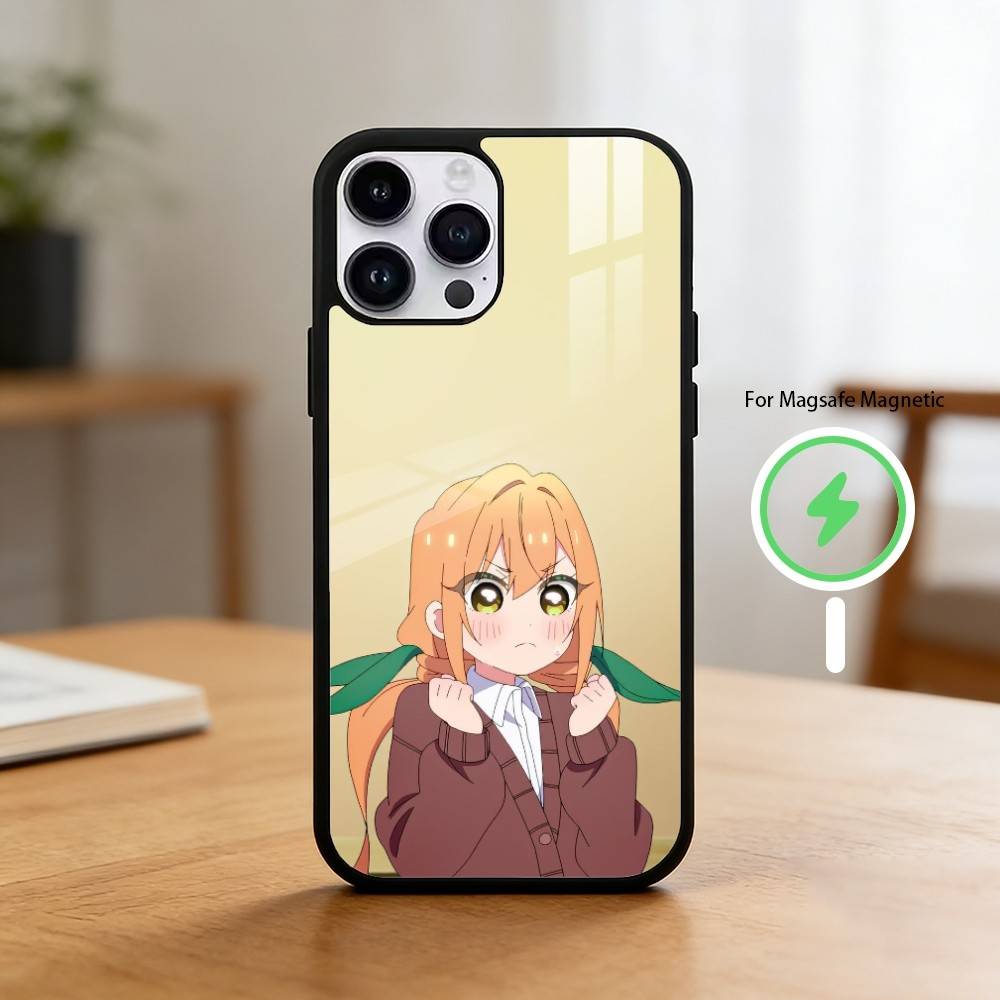 Anime The 100GF I-Inda Karane Phone Case For iPhone 17 16 15 14 13 12 Pro Max Plus for Mirror Wireless Magnetic Cover iPhone13PROMAX