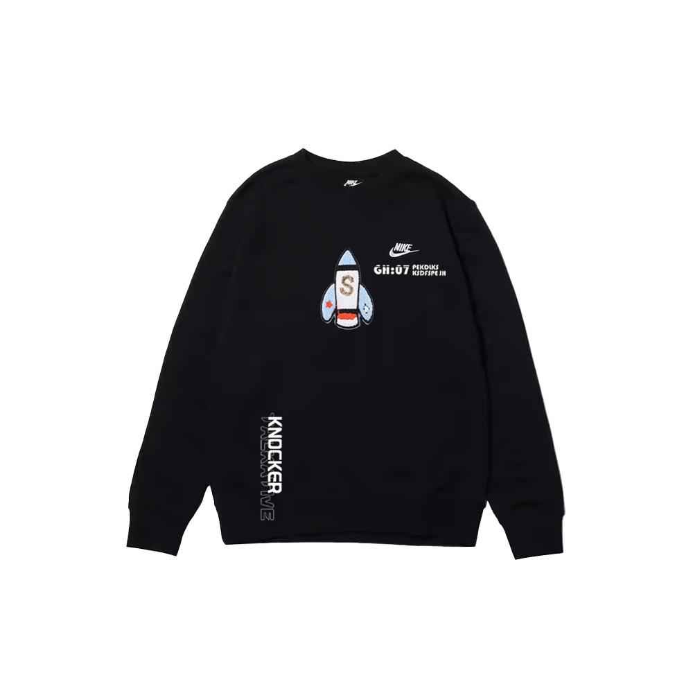 

Nike Термальный Трендовый Универсальный Свитшот с Логотипом в Виде Буквы Унисекс Черный BV2667-010(TEAM702-01040) XXXL