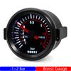 Universal Gasoline Car 2"; 52MM Tachometer/Water Temperature/Oil Temp Meter/Boost Meter PSI Bar/Oil Pressure Gauge with