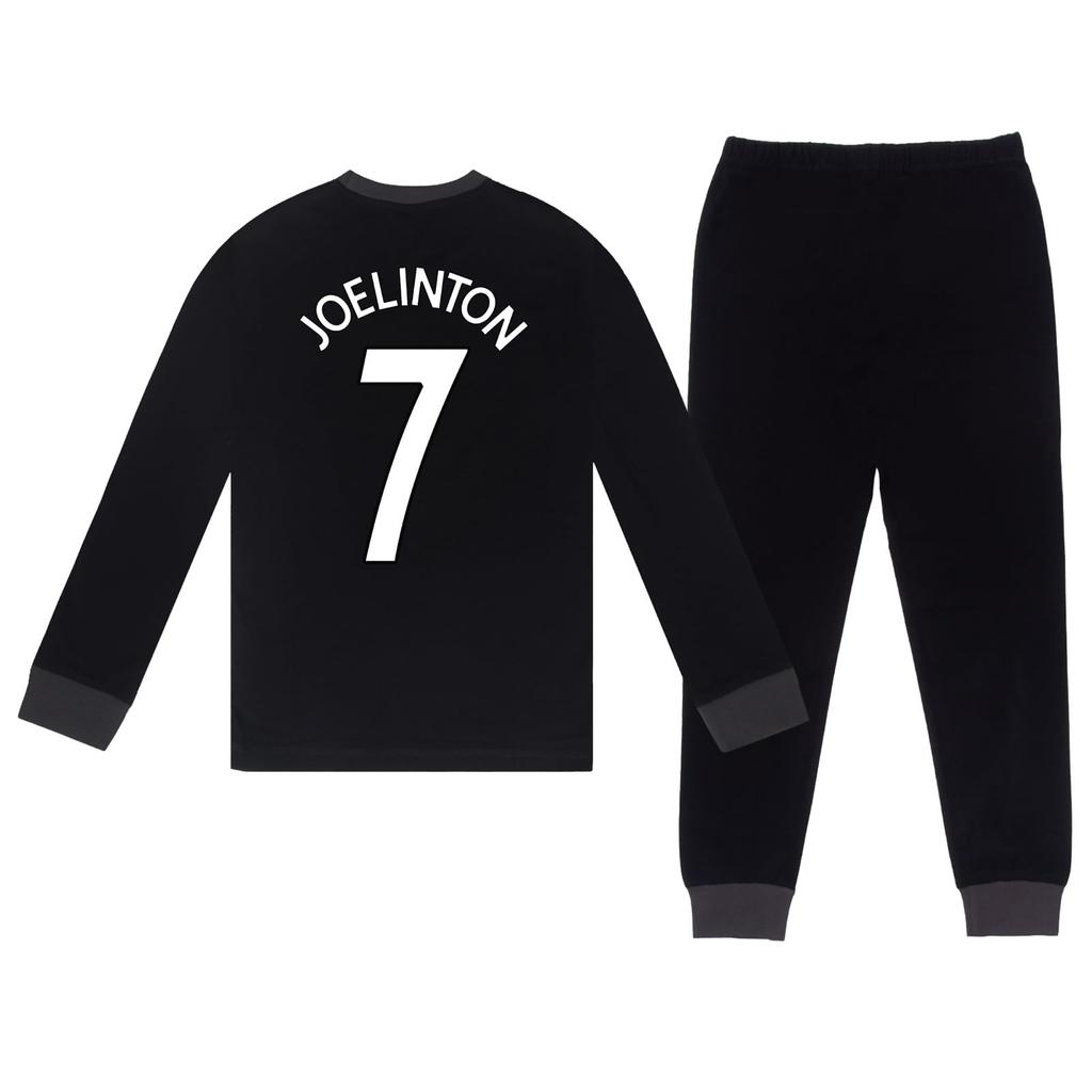 Newcastle United FC Boys Joelinton 7 Long Pyjama Set