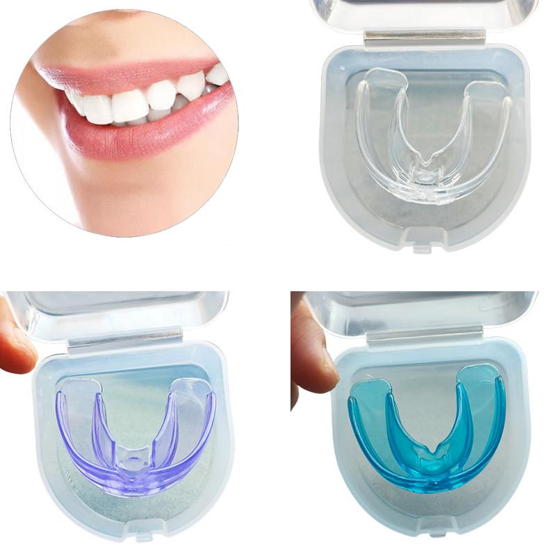 Double-sided Dental Mouth Guard Gum Shield Teeth Night Teeth Grinding Sleep Aid