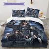 POTC Pattern Bedding Home Decoration Birthday Gift ( 1 Duvet Cover + 2 Pillowcase, Without Core),fan Merchandise.