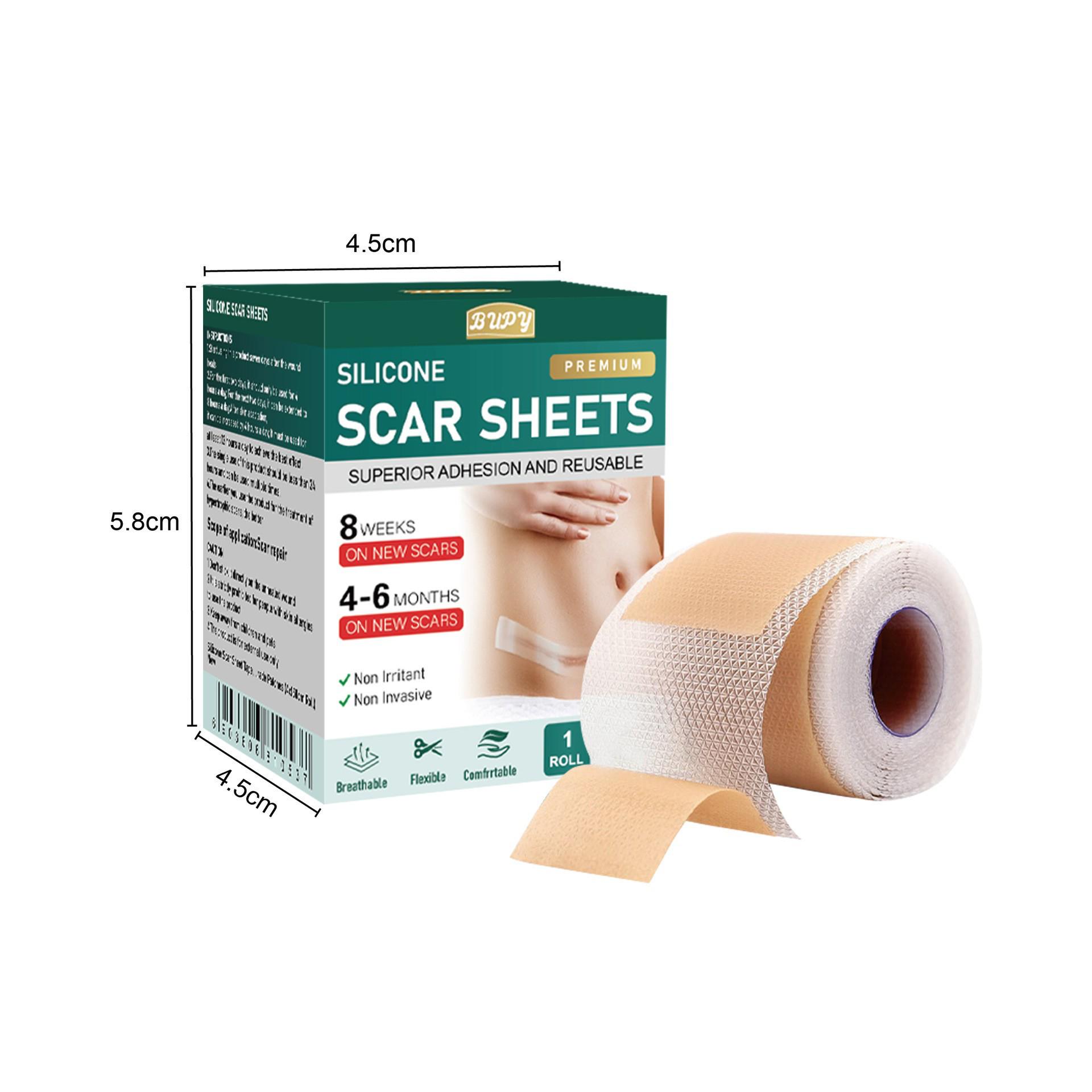 

Soothing Silicone Scar Repair Patch - Cute & Fun Design for Postoperative Care, 1.5m Silicone Gel Scar Patch (4cm*1.5m) for Export Only