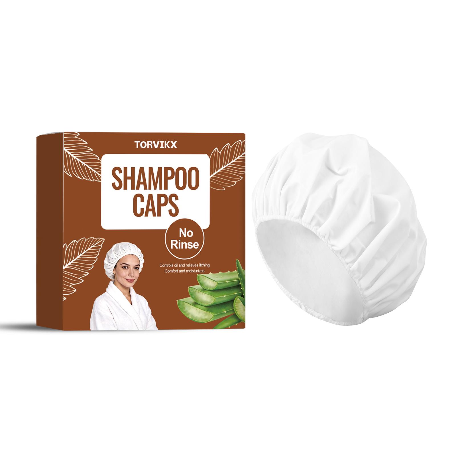 TORVIKX No-Rinse Hair Care Cap - Gentle, Moisturizing & Travel-Friendly Hair Care