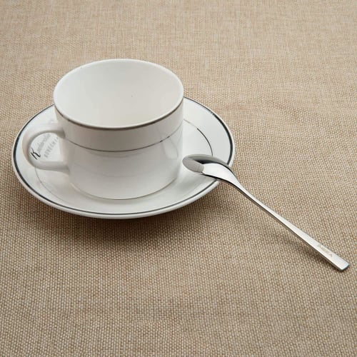 IMEEA Kaffesked, Tesked, Glassked, 18-10 Rostfritt Stål Dessertsked, 14cm Lång, Set om 6