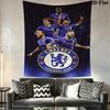 Chelsea FC Dekoracja Ścienna Drukowany Materiał Koc Dekoracyjne Gobeliny do Sypialni Salonu Wystrój Domu