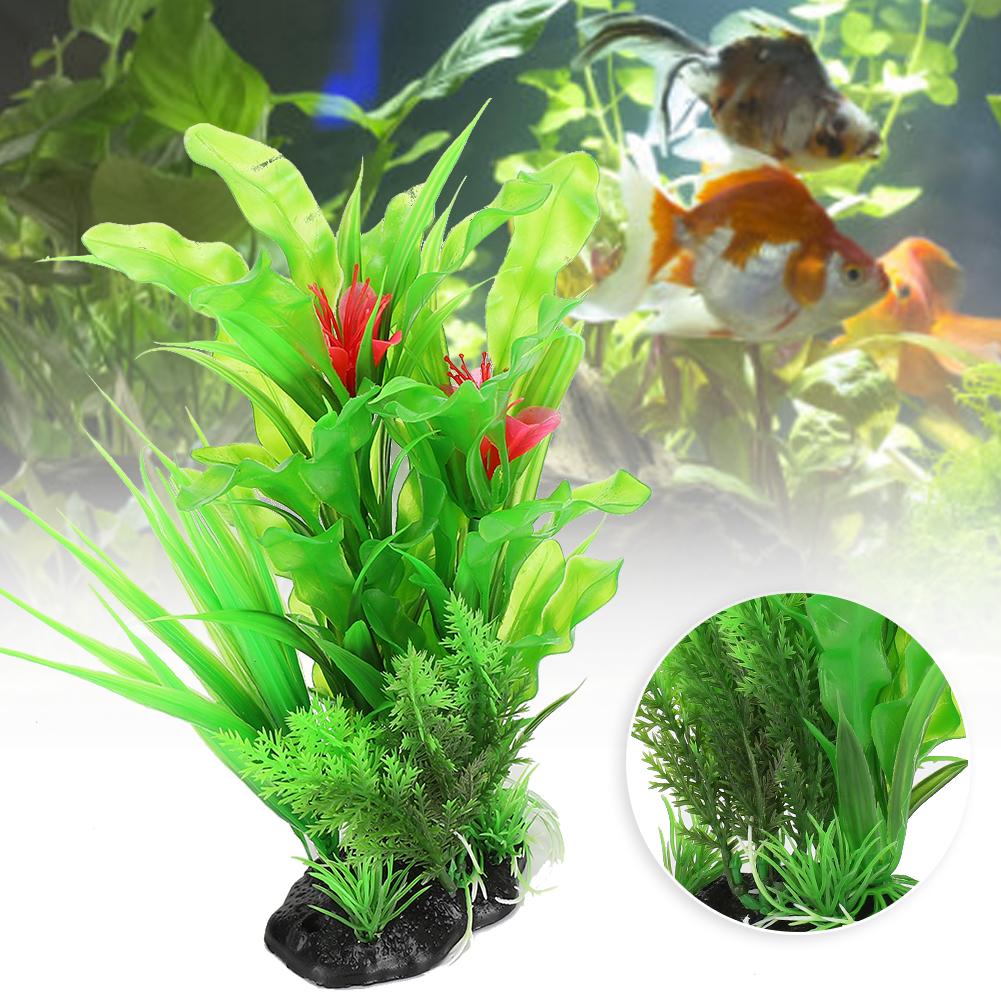 Aquarium Artificial Simulation Safety Water Plants for Fish Tank Decoration Landscape