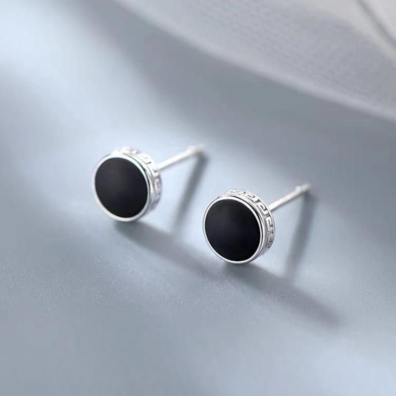 

Black Stud Earrings - New Style Women s Earrings, Featuring A Niche and Premium Feel, Light and Luxurious Ear Accessories.