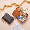 Multifunctional Car Key Case With Zipper And Soft Pu Material For Travel And Commuting