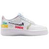 Nike Air Force 1 LV8 3 World Tour GS Scarpe da Skate Unisex Bianche IO9739-100