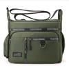 1Pc Large Capacity Men's Shoulder Bag Crossbody Bag Wear-resistant Waterproof Multi-pocket Shoulder Bag Business Bag Leisure Bag Waterproof