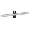 For Precise Marking Ruler Stop Block Adjustable Clamp Adjustable Clamp For Woodworking Woodworking Stainless Steel Ruler