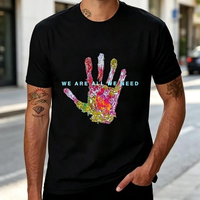 Above Beyond We Are All We Need T Shirt EDM Music Graphic Tee For Electronic Dance Music Fans tshirt