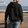 Men's Outdoor Casual Loose  Hooded Sweatshirt With Long Sleeves