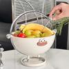 Fruit Tray  New High-value Fruit Pot Drain Tray Snacks Placed on The Coffee Table Dried Fruit Tray