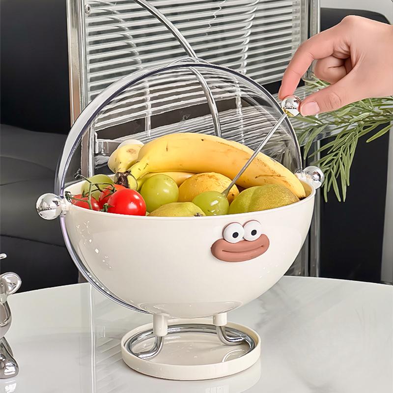 Fruit Tray  New High-value Fruit Pot Drain Tray Snacks Placed on The Coffee Table Dried Fruit Tray