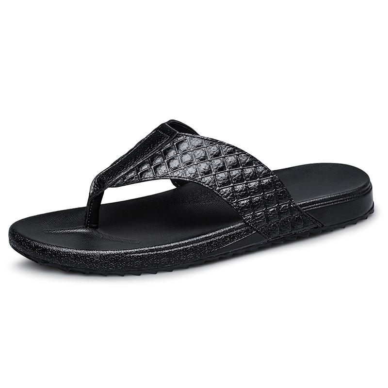 Fashion Hot Sale Stylish Men Flip-flopssummer Casual Shoes Half Drag Outdoor Walking Slippers Men Open Toe Flats   Leisure Walk Slides