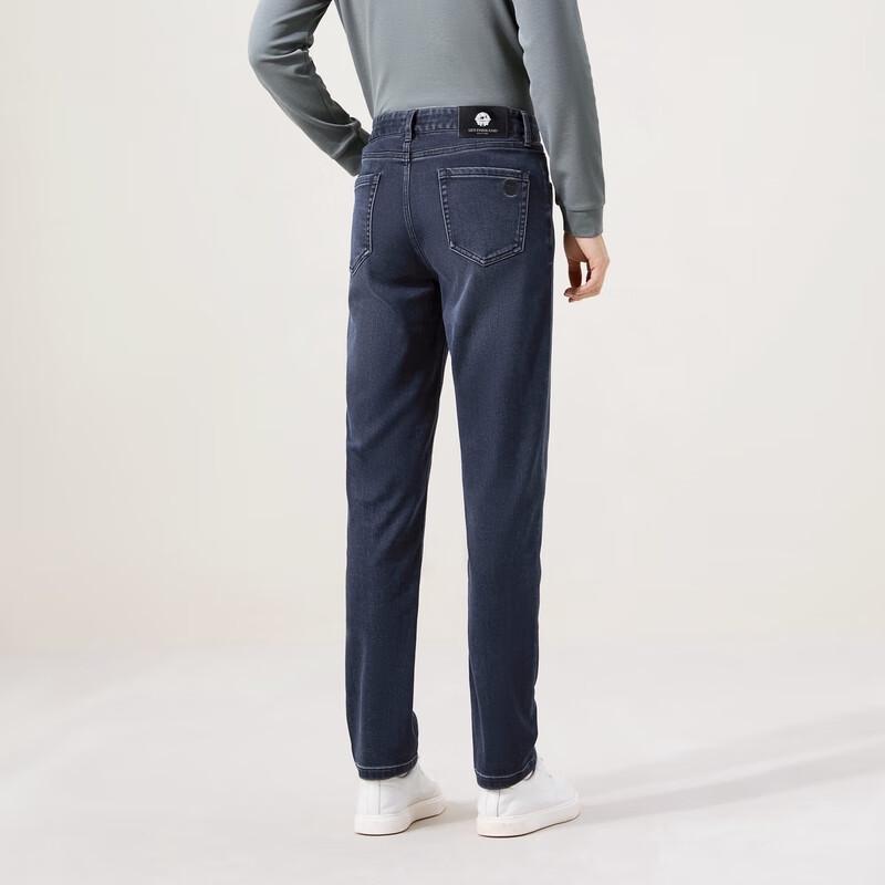 Septwolves Carbon-Energy Thermal Straight-Leg Men's Jeans