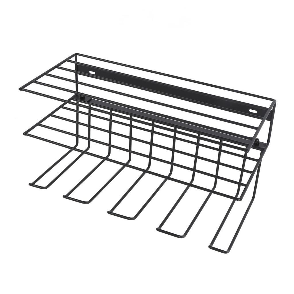 Power Tool Organizer Wall Mounted Iron Power Drill Tool Holder Easy Installation Power Tool Storage Rack for Garages