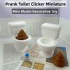 Creative Button Clicker Keyring Relaxed Press Keyboard Keychain  Office Home