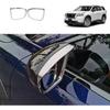 Car Exterior Accessories Compatible With Nissan Pathfinder 2026 2025 2024 2023 2022 Rear View Mirror Eyebrow Shield Protection Cover ABS 2PCS(Glossy