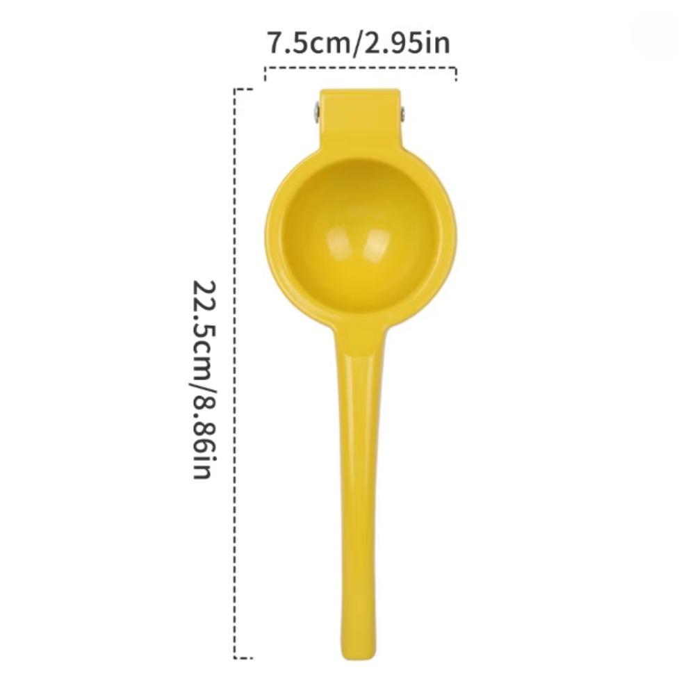 

Kitchen Premium Metal Orange Squeezer – Heavy-Duty Manual Citrus Juicer for Maximum Juice Extraction – Ergonomic, Easy to 1PC жёлтый