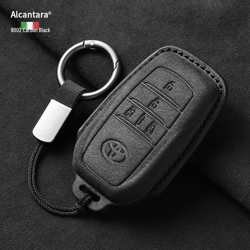 High-End Suede Key Bag for Toyota Sienna, Alphard, Vellfire, Grand Highlander