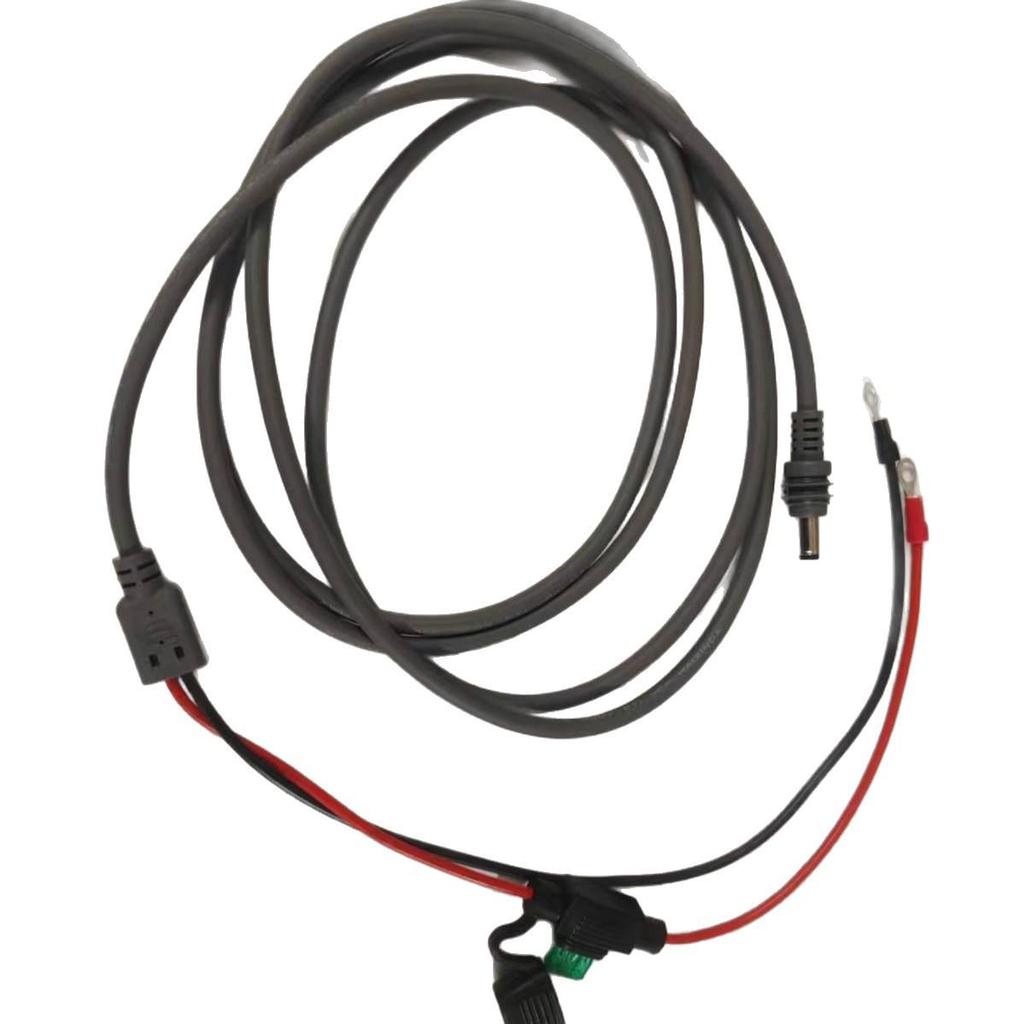 4th Gen 18 Gauge High Current DC Charging Cable with Mini Fuse Terminal