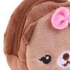 Coin Purse Cartoon Zipper Plush Three-Dimensional Coin Purse Wallet Key Holder