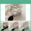 Stylish Pu Leather Crescent Bag For Women 2024 Trendy Korean Fashion With Magnetic Closure
