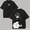 Hunter X Hunter Washed T-shirt Anime Lover Harajuku New Model Oversized Vintage Loose Classic Unisex Streetwear Couples Classic