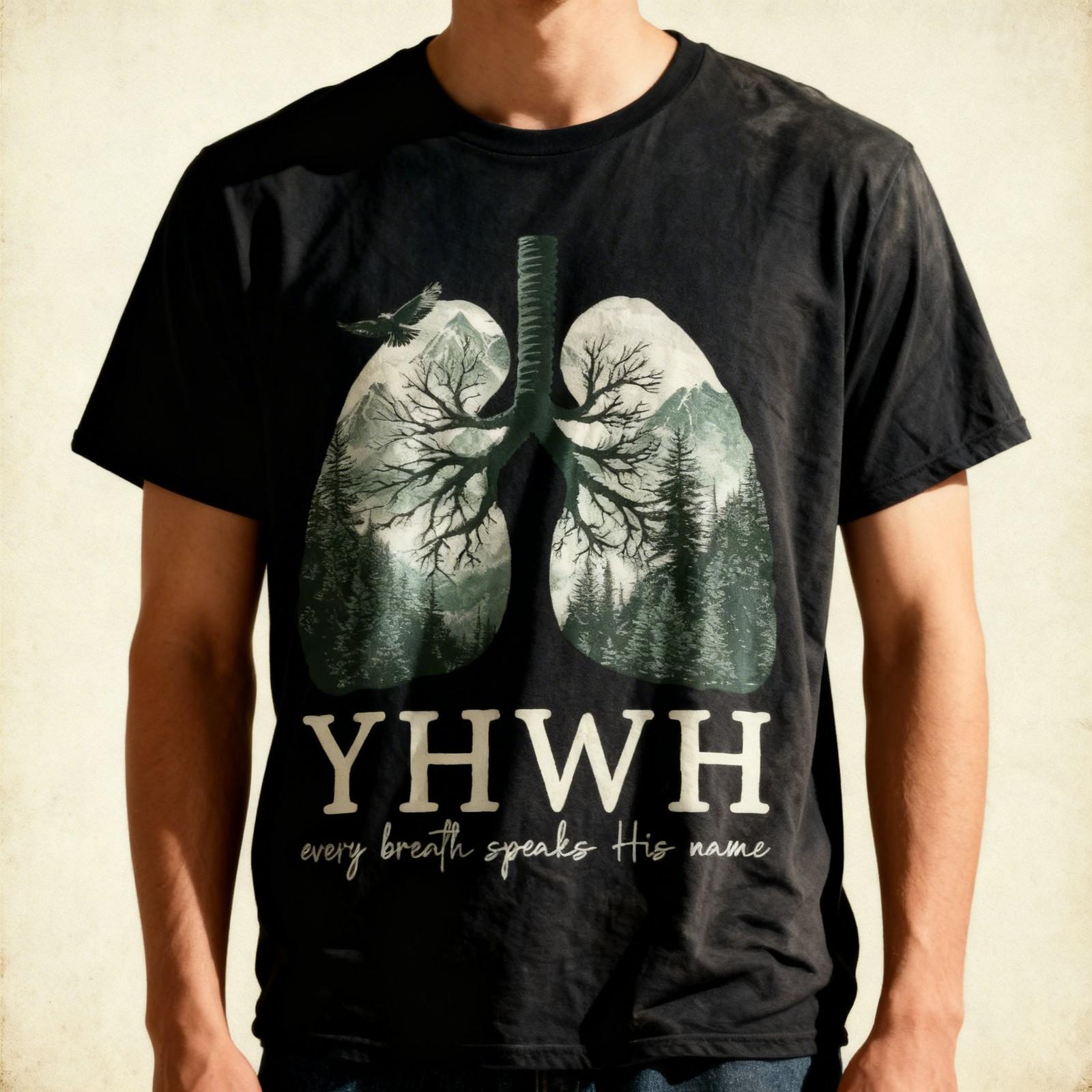 Yhwh every breath speaks his name T-Shirt XL