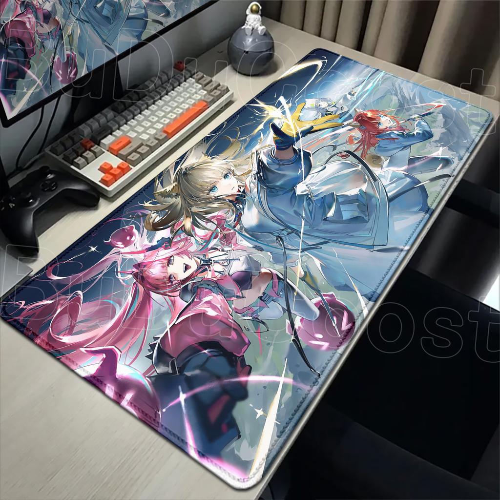 Popular Games Arknights Endfield characters Yvonne XXL MousePad HD Printing Desk Mat desktop protectionpad PC Gaming Accessories