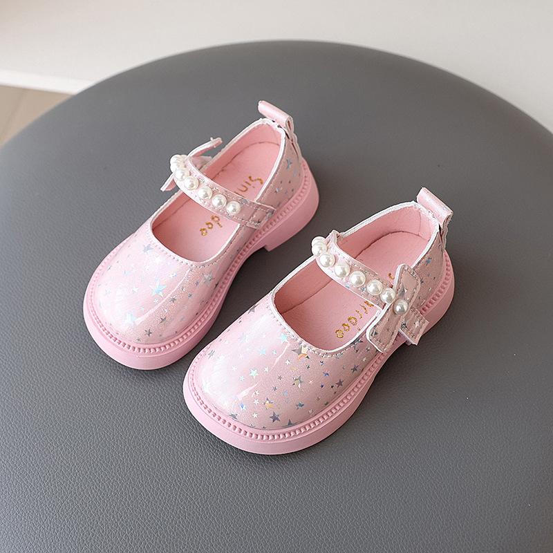 

Spring and Autumn New Style Girls Fashionable Princess Leather Shoes for Toddlers and Young Children, Elsa Princess Shoes with Non-Slip Soft Soles 21-25Code【One Hand5Doub
