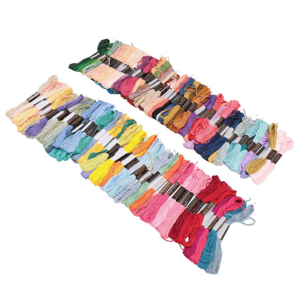 Embroidery Threads 150 Colors 6 Strand Polyester Embroidery Floss Crafts Floss for DIY Sewing Tool