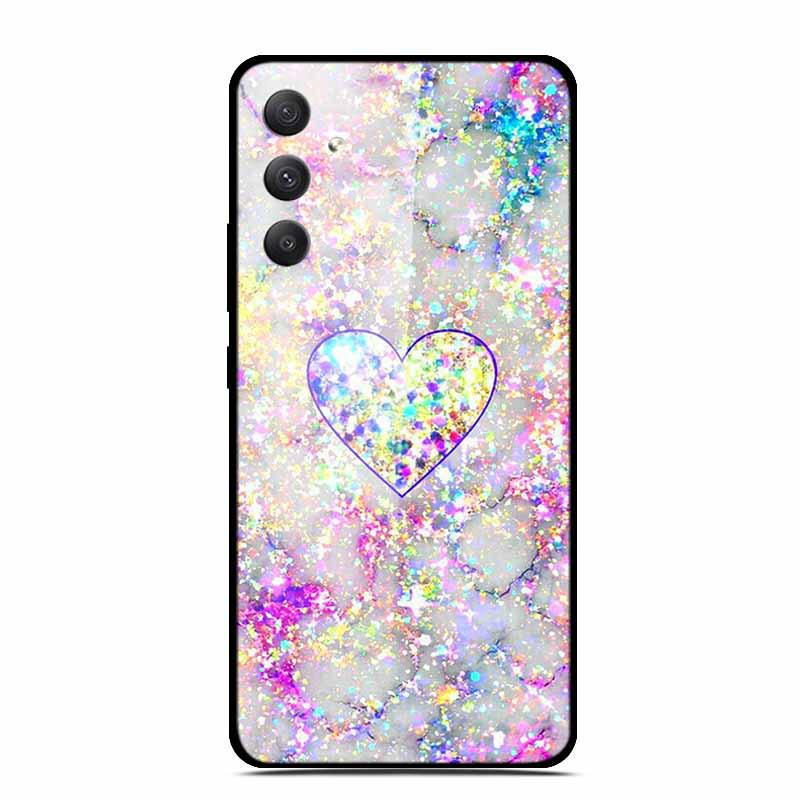 Чохол для телефону Samsung A35 5G - Персоналізоване кольорове загартоване скло, Захист від падінь.
