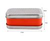 Double-sided Cheese Grater Portable Shredder Ginger Garlic With Container Lid Stainless Steel Fruit Vegetables Home Kitchen Tool