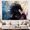 Aesthetic Animal Oil Painting Tapestry 3D Horse Printing Wall Hanging Cloth Home Bedroom Living Room Decoration