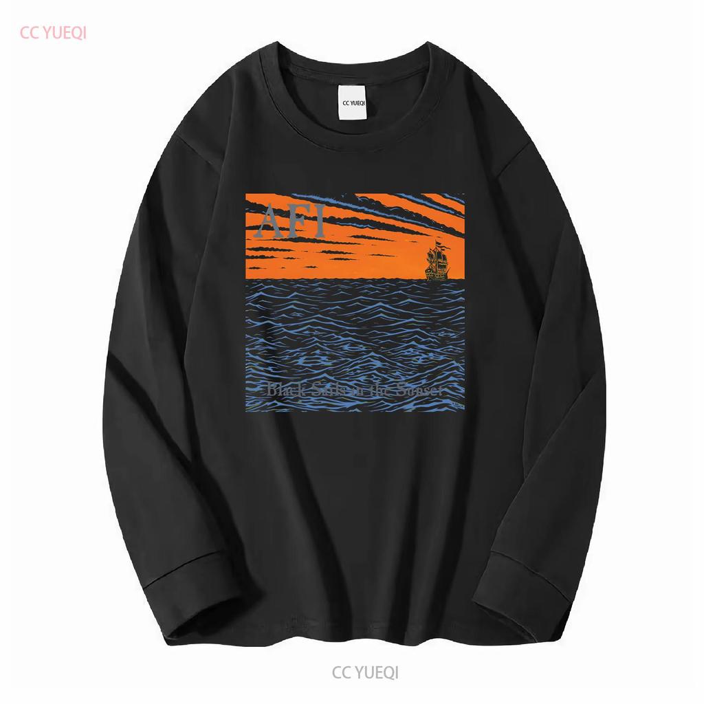 AFI Black Sails In The Sunset T Shirt vintage sizes S to XL TT vintage Washed designer clothes Slightly Stretched