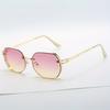 Vintage Men And Women Square Fashion Glasses Gradient Sunglasses Men Women Fashion Oversized Shades Eyewear New Gradient Uv400