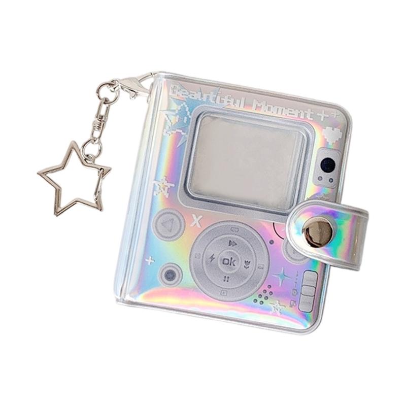 

32 Pocket Photo Album Mini Album with Keychains Pocket Album Keychains Photocard Binder Album Mini Photo Card Books Holder