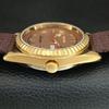 VINTAGE CITIZEN AUTOMATIC 8200 REFURBISHED JAPAN MENS BROWN DIAL WATCH a445352-1