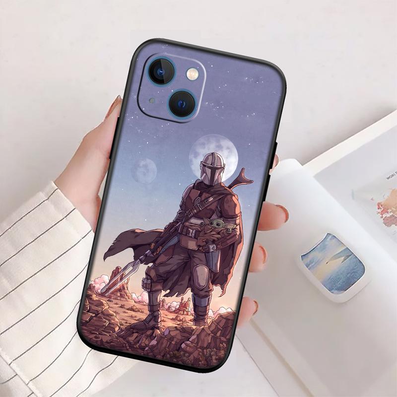 Star Wars Mandalorian New High-End Shell Phone Case for Redmi Note 10 11 12 Pro Max 10S 10C 10T 11A 11S 12S 12C