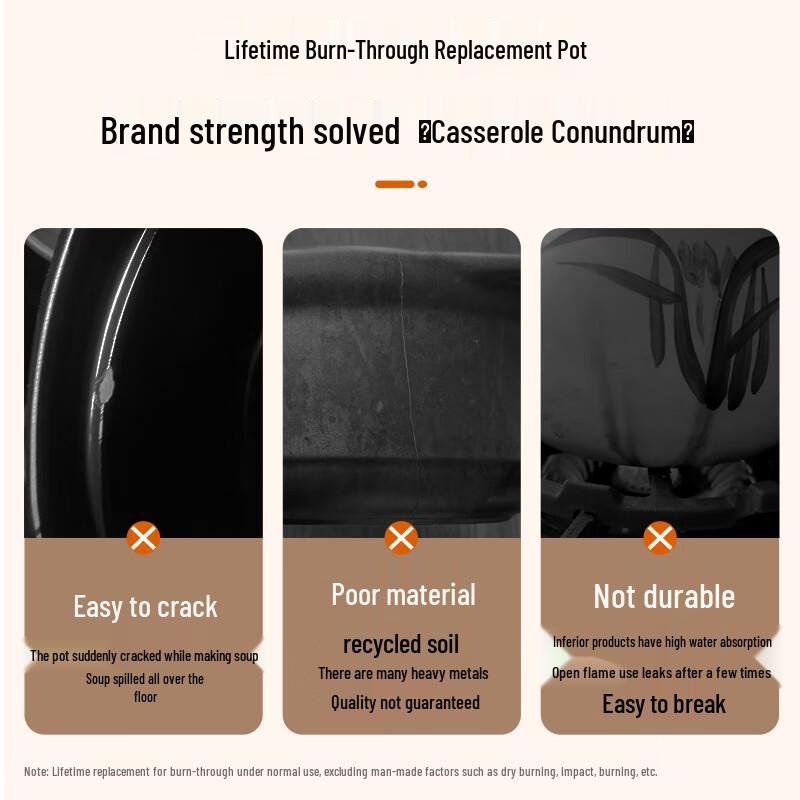 Chuno High-Temperature Ceramic Stew Pot