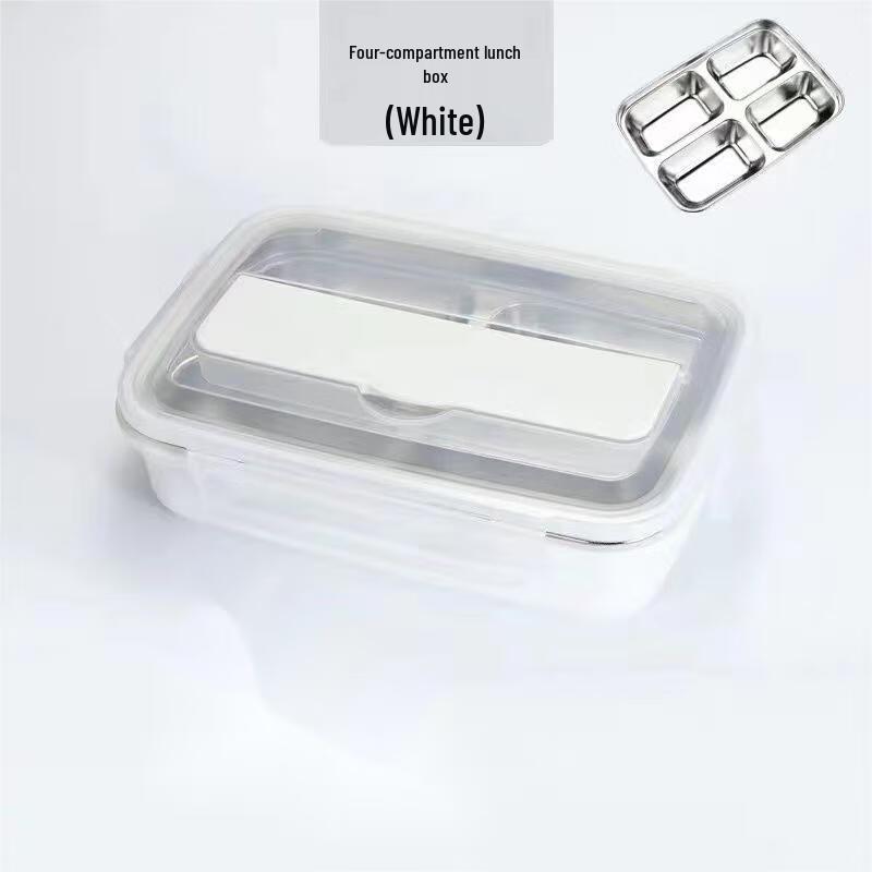Qianxing 304 Stainless Steel Insulated Compartment Lunch Box
