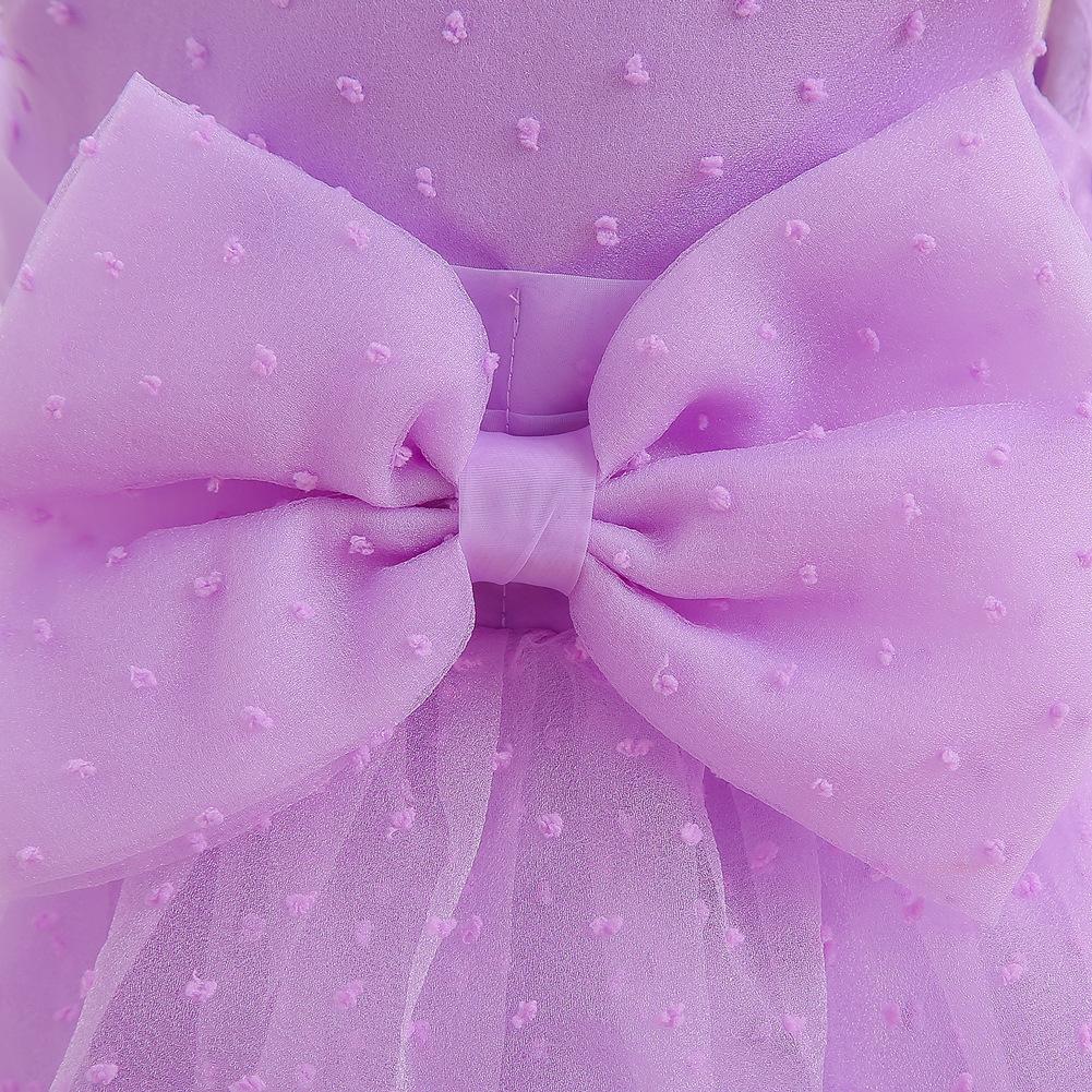 Costume For Babies 2023 Super Bow Party Girls Dress 1 Years Birthday Princess Baby Girl Clothes Toddler Summer Wear 0 To 3T