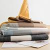 New Color Blocked Imitation Cashmere Plaid Scarf for Women In Winter Korean Version Versatile Couple Warm Scarf Men's Gift Trendy Shawl